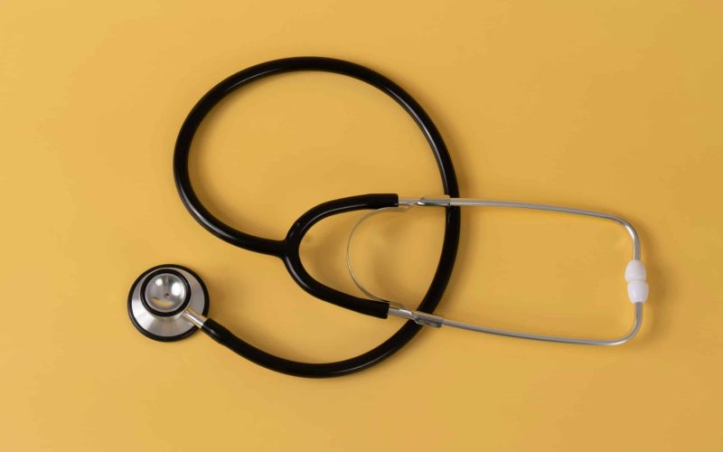 a pair of black headphones